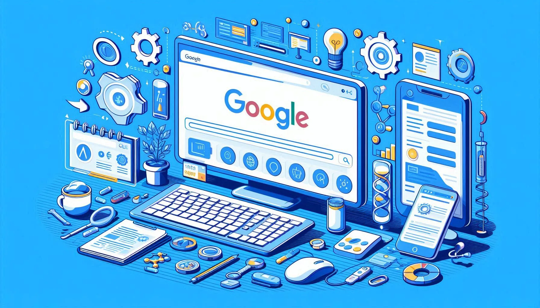 What is SERP of Google & its components.